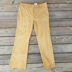 NEW Mimi Maternity womens career pants Suede Look